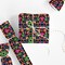 Halloween Wrapping Paper -Mini Roll- 17in x 32.8Ft Day of The Dead Mexican Floral Gift Wrap Paper for Party Wrapping Supplies